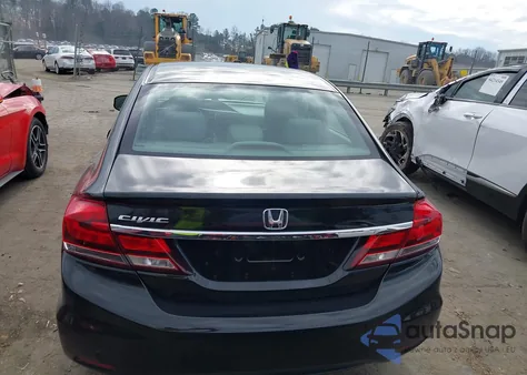 2013 Honda Civic Ex z USA, uszkodzony, nr VIN 2HGFB2F89DH534341